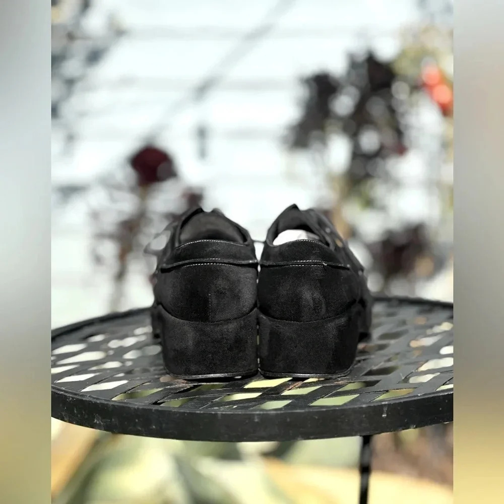 Robert Clegerie — Suede Platform Loafers - Picture 3 of 3